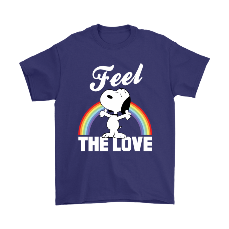 Feel The Love Snoopy Shirts