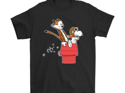 Flying Ace Hobbes And Snoopy Shirts