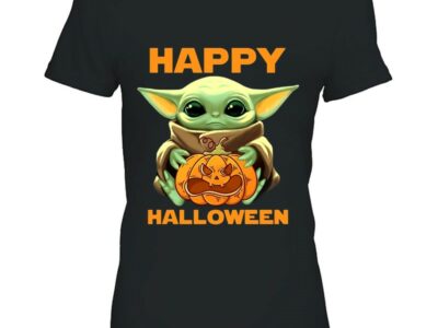 Happy Halloween Pumpkin Baby Yoda