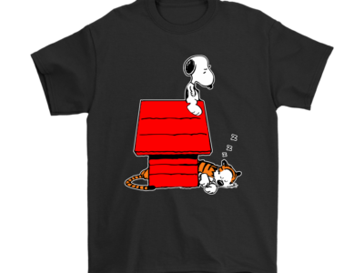 Hobbes Calvin And Hobbes Mashup Snoopy Shirts
