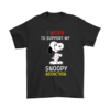 I Work To Support My Addiction Snoopy Shirts