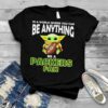 In A World Where You Can Be Anything Be A Packers Green Bay Fan Baby Yoda Shirt