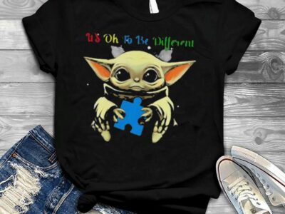 It?s Oh To Be Different Baby Yoda Autism Shirt