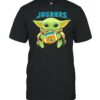 Jacksonville american football team face cover baby yoda shirt