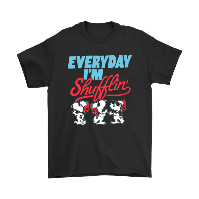 Joe Cool Everyday I’m Shufflin’ Dancing Snoopy Shirts