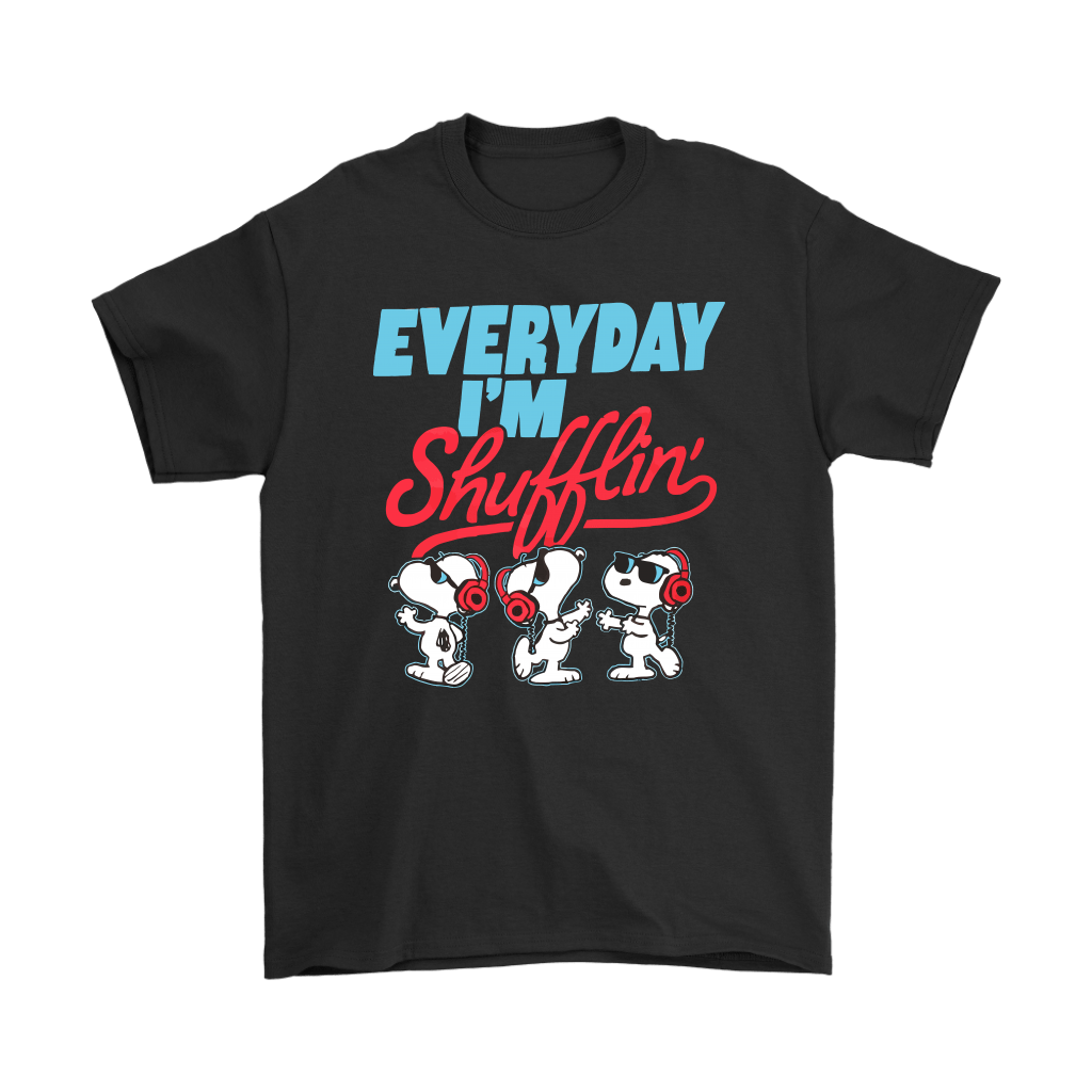 Joe Cool Everyday I'm Shufflin' Dancing Snoopy Shirts