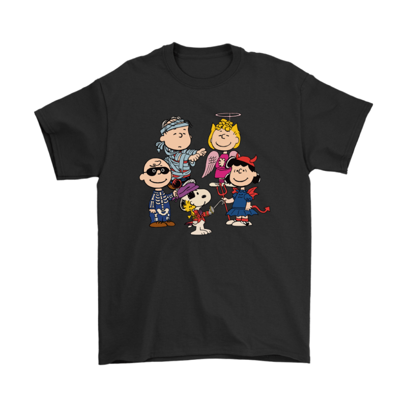 Peanuts Dressed Up For Halloween Snoopy Shirts