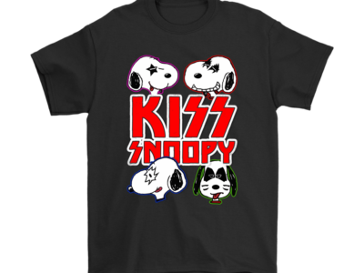 KISS Band Snoopy Heavy Metal Snoopy Shirts