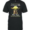 My spirit is a grumpy yoda who slaps annoying people yoda shirt