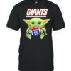 New york american football team face cover baby yoda shirt
