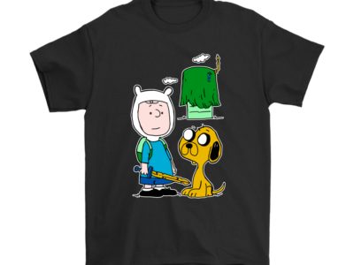 Peanuts Adventure Time Mashup Snoopy Shirts