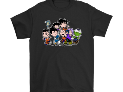 Peanuts Dragon Ball Gang Mashup Snoopy Shirts