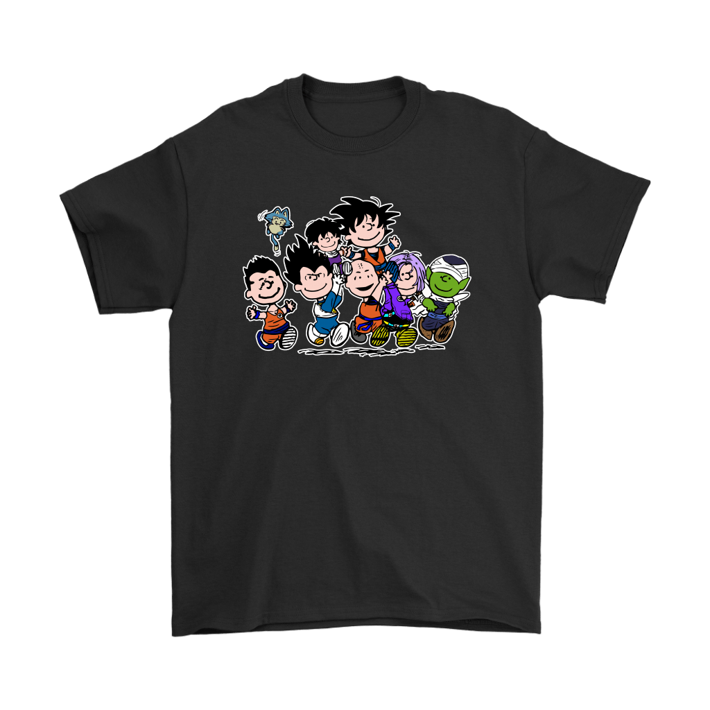 Peanuts Dragon Ball Gang Mashup Snoopy Shirts