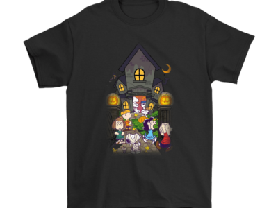 Peanuts Haunted House Happy Halloween Snoopy Shirts