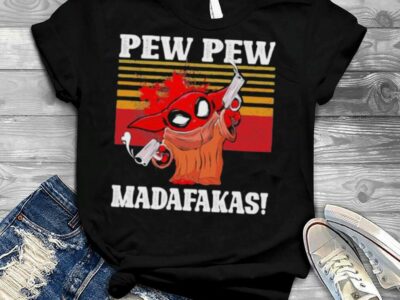 Pew Pew Madafakas Baby Yoda Vintage Shirt