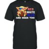Red white blue and beer too yoda firework 4th of July independence day shirt