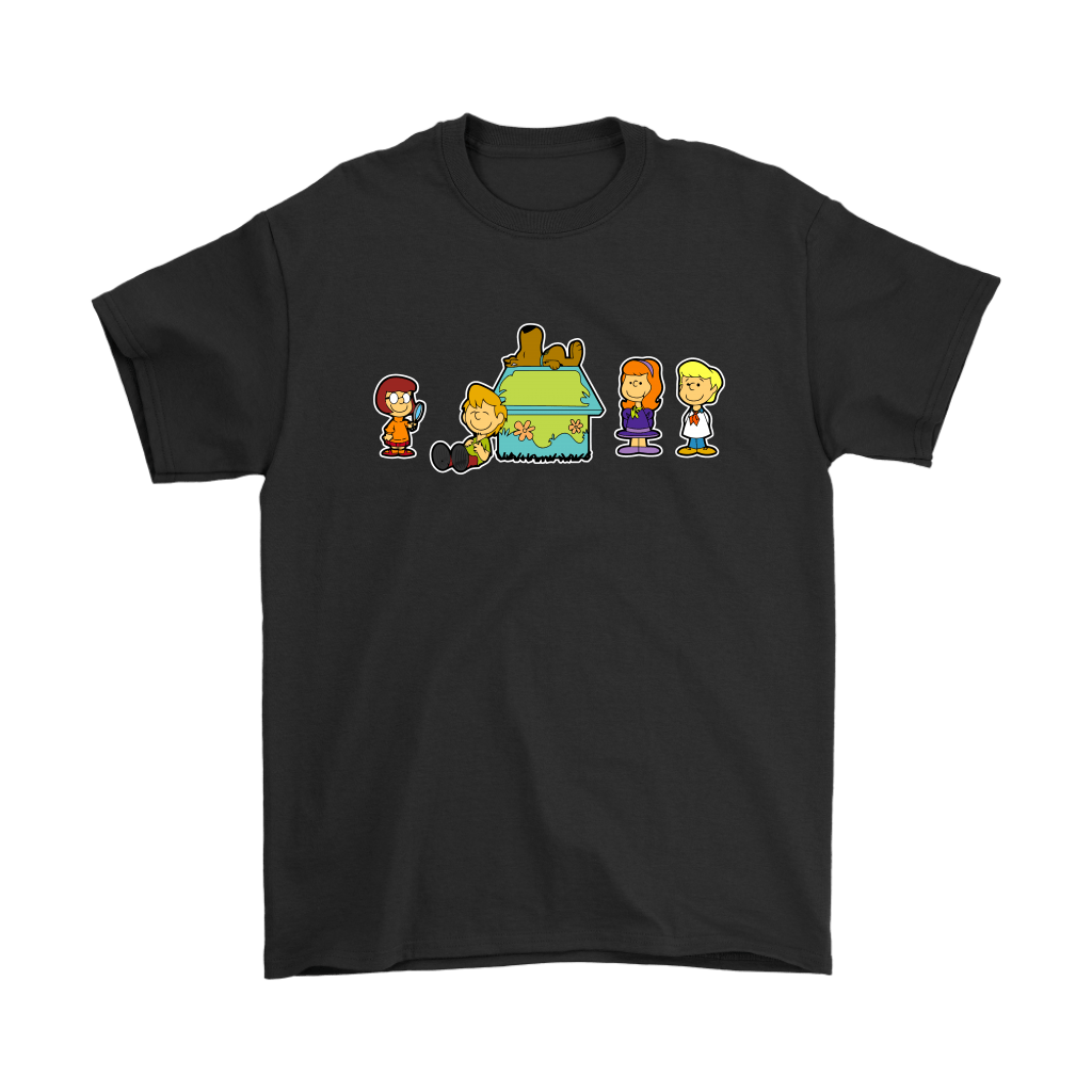 Shaggy Brown And The Scooby Crew Mashup Snoopy Shirts