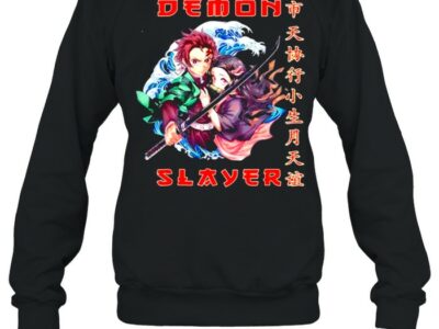 slayer demon anime graphic art shirt unisex sweatshirt