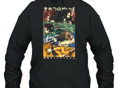 slayer demon anime shirt unisex hoodie