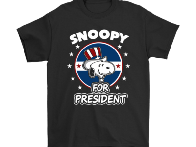 Snoopy For President Vote For Snoopy Shirts