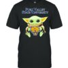 Star wars baby Yoda hug fort valley state university shirt