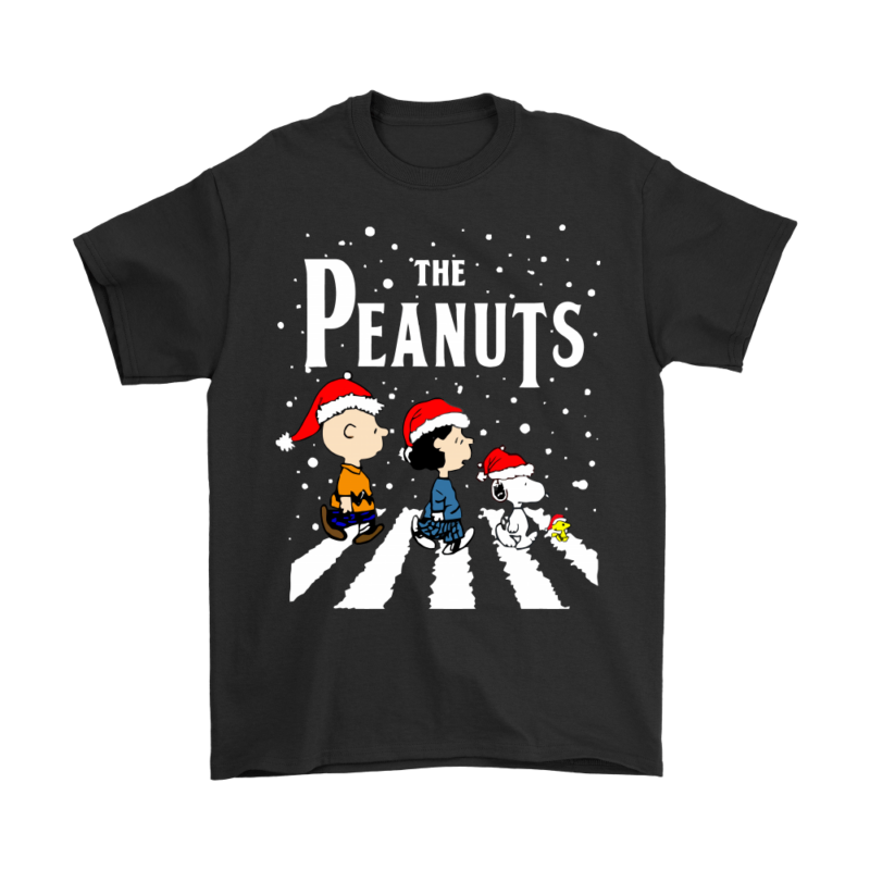 The Peanuts Abbey Road Christmas Snoopy Shirts