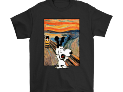 The Scream Charlie Brown And Snoopy Shirts