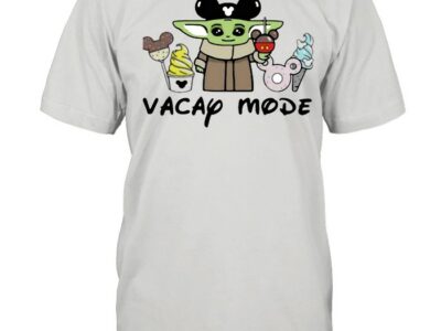 Vacay mode yoda mickey shirt