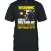 Warning i am a big fan of baby yoda and proud of it shirt