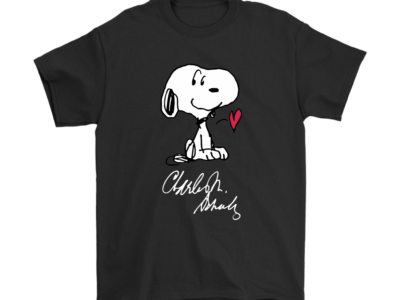 We All Love Charles M Schulz Snoopy Shirts