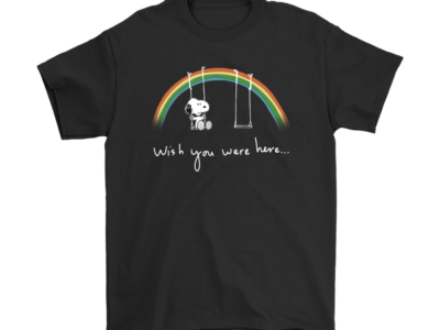 Wish You Were Here Pink Floyd x Snoopy Shirts