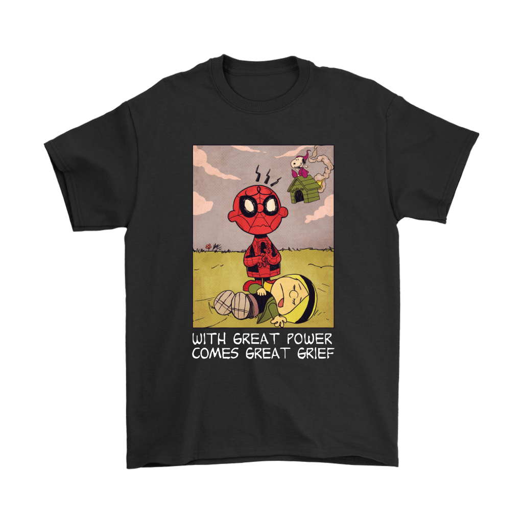 With Great Power Comes Great Grief Snoopy Shirts