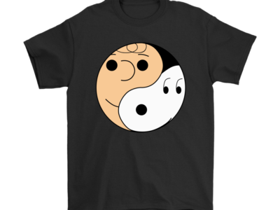 Yin And Yang Charlie Brown And Snoopy Shirts