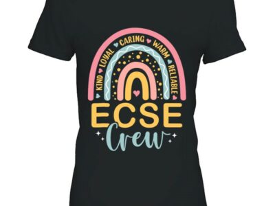 Ecse Crew Early Childhood Special Education Teacher Rainbow