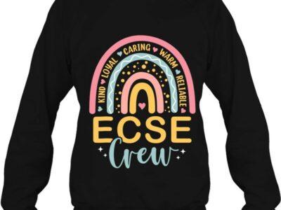 Ecse Crew Early Childhood Special Education Teacher Rainbow