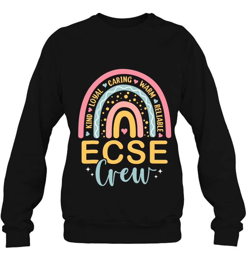 Ecse Crew Early Childhood Special Education Teacher Rainbow