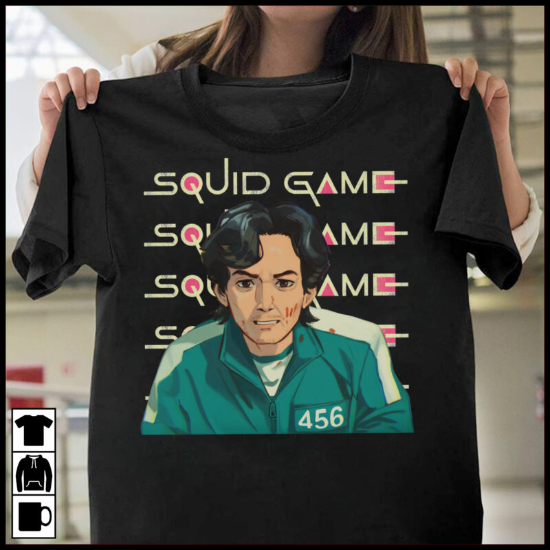 Squid Game Player 456 shirt, hoodie, sweater, longsleeve and V-neck T-shirt