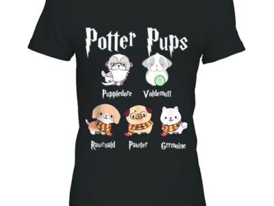 Harry Pawter Cute Puppy Dogs Potter Pups Gifts For Her Tank Top