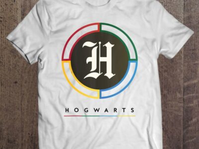 Harry Potter Hogwarts Old English ‘H‘ Logo Inverted Tank Top
