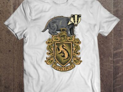 Harry Potter Hufflepuff Badger Crest Pullover