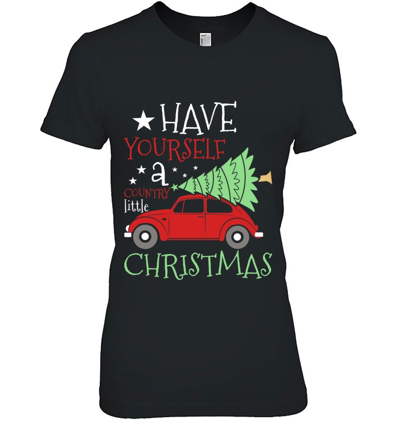 Have Yourself A Country Little Christmas Red Truck Essential
