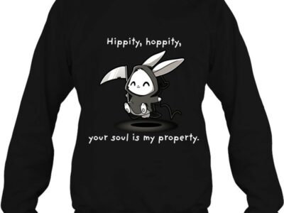 hippity hoppity your soul is my property bunny grim reaper version