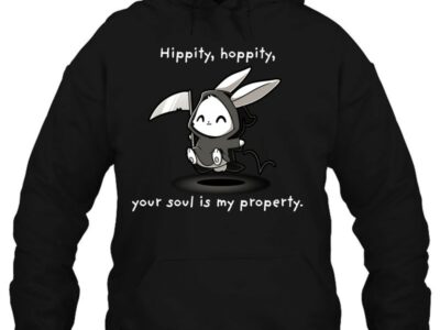 hippity hoppity your soul is my property bunny grim reaper version