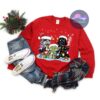 Yoda StormTrooper and Darth Vader Christmas Shirt