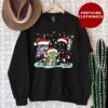 Yoda StormTrooper and Darth Vader Christmas Neon Shirt