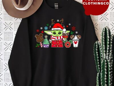 Baby Yoda Disney Snack Christmas shirt