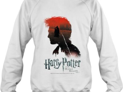 Kids Harry Potter Deathly Hallows Voldemort Silhouette Fill