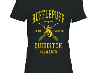 Kids Harry Potter Hufflepuff Team Seeker Text Premium