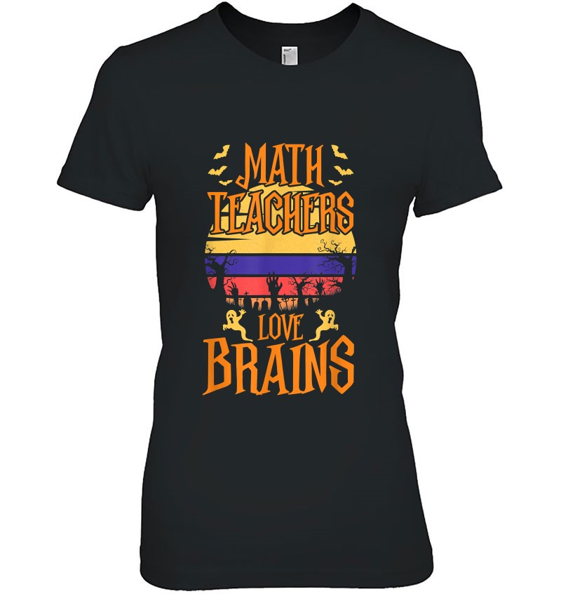 Math Teachers Love Brain Halloween Teacher Costume