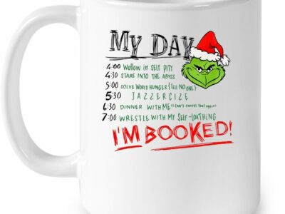 my day im booked the grinch schedule white version